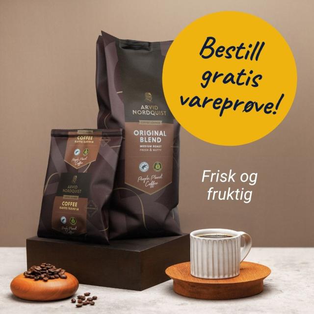 Gratis vareprøve Arvid N. Original Blend filtermalt, 100 g