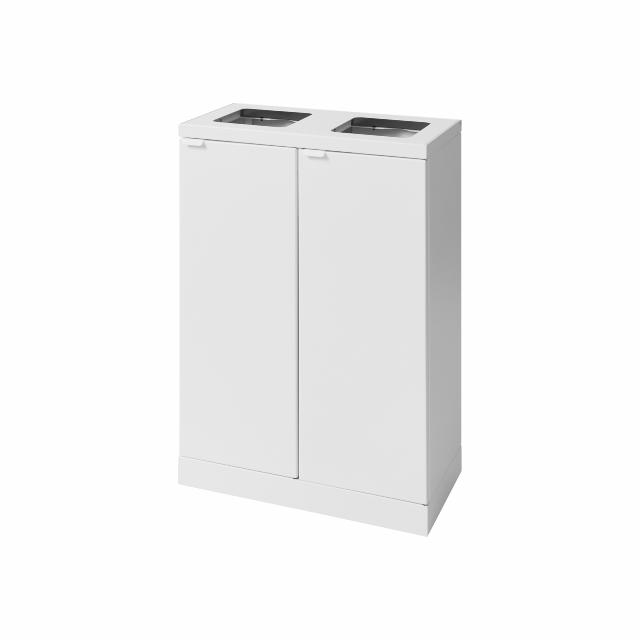 Bica 867 Avfallssortering 2x65 L Åpne innkast Hv