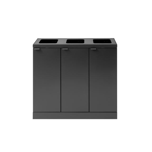Bica 870 Avfallssortering 3x45 L Åpne innkast