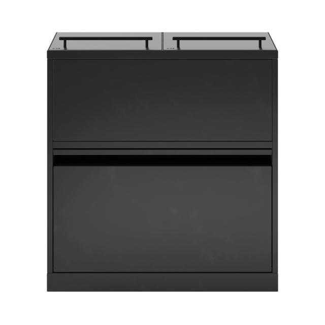 Bica 881 Avfallssortering 80L Løftelokk/Oppt 11fraksj Antr