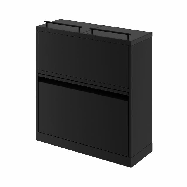 Bica 881 Avfallssortering 80L Løftelokk/Oppt 11fraksj Sv