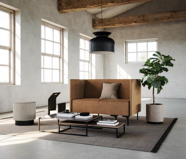 Highland Café Sofa 2 sits Rino