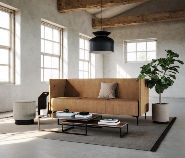 Highland Café Sofa 3 sits Rino