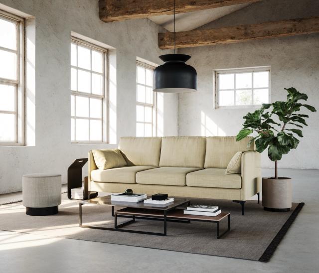 Dockland Sofa 3 sits