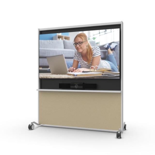 FlexWall Mobile Presentation hvit