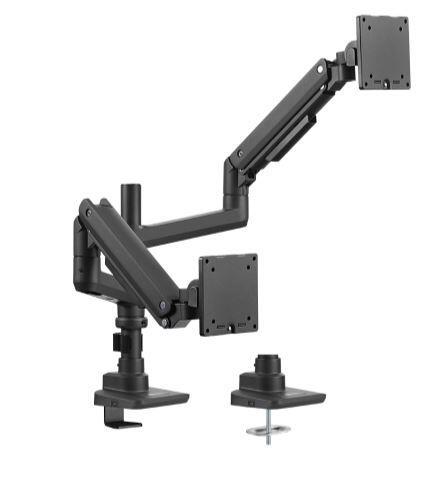 AiC Monitorarm Dobbel 2-20kg pr. skjerm