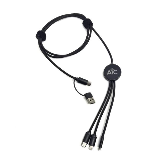 AiC Ladekabel USB-C > A-lightning-USB-Mi