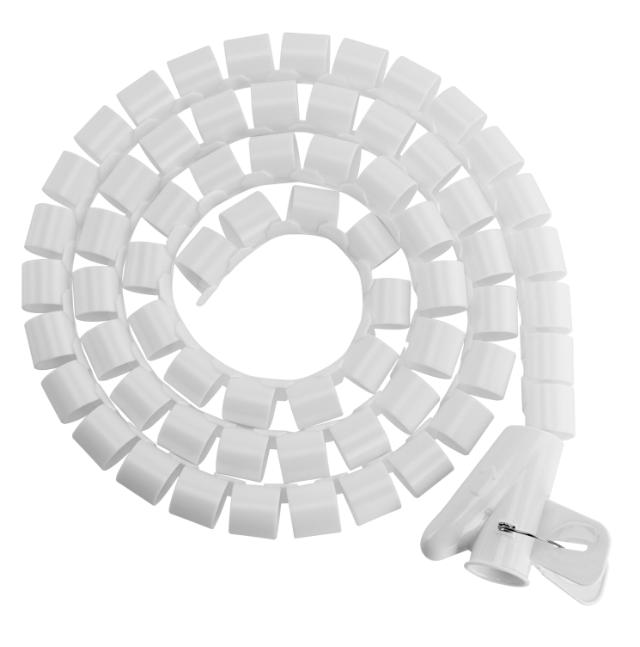 AiC Kabelstrømpe Spiral 1,0m, Hvit