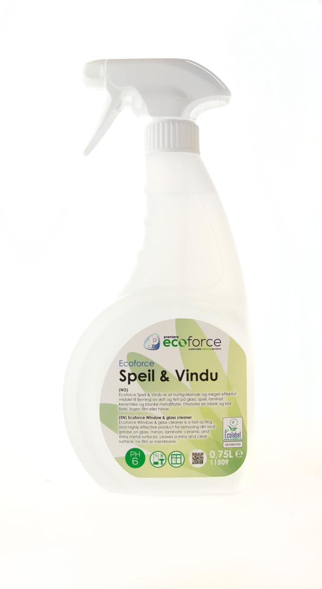 Ecoforce Speil & vindu RTU *fl a 0,75 lt