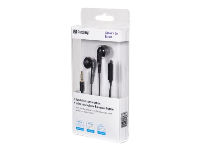 Speak´n Go Ear-Bud, Black