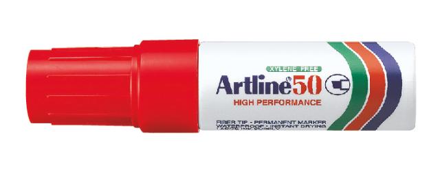 Artline Merkepenn Permanent 50 6.0 Rød