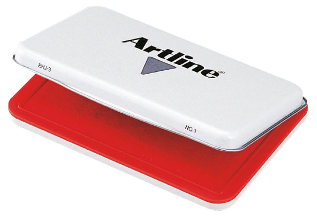 Artline Stempelpute NO.1 67x106mm Rød