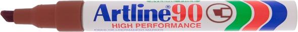 Artline 90 Merkepenn 5.0 brun