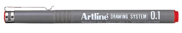 Artline 231 Drawing Rød