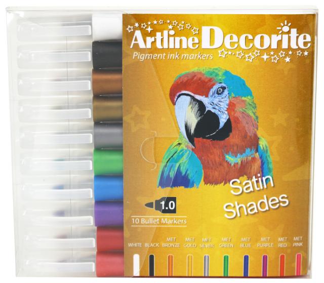 Artline Decorite Bullet Metallic 10-pk