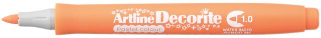Artline Decorite Rund 1mm Pastell Oransje