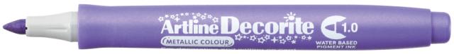 Artline Decorite Rund 1.mm Metallic Lilla