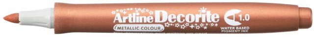 Artline Decorite Rund 1.mm Metallic Bronsje