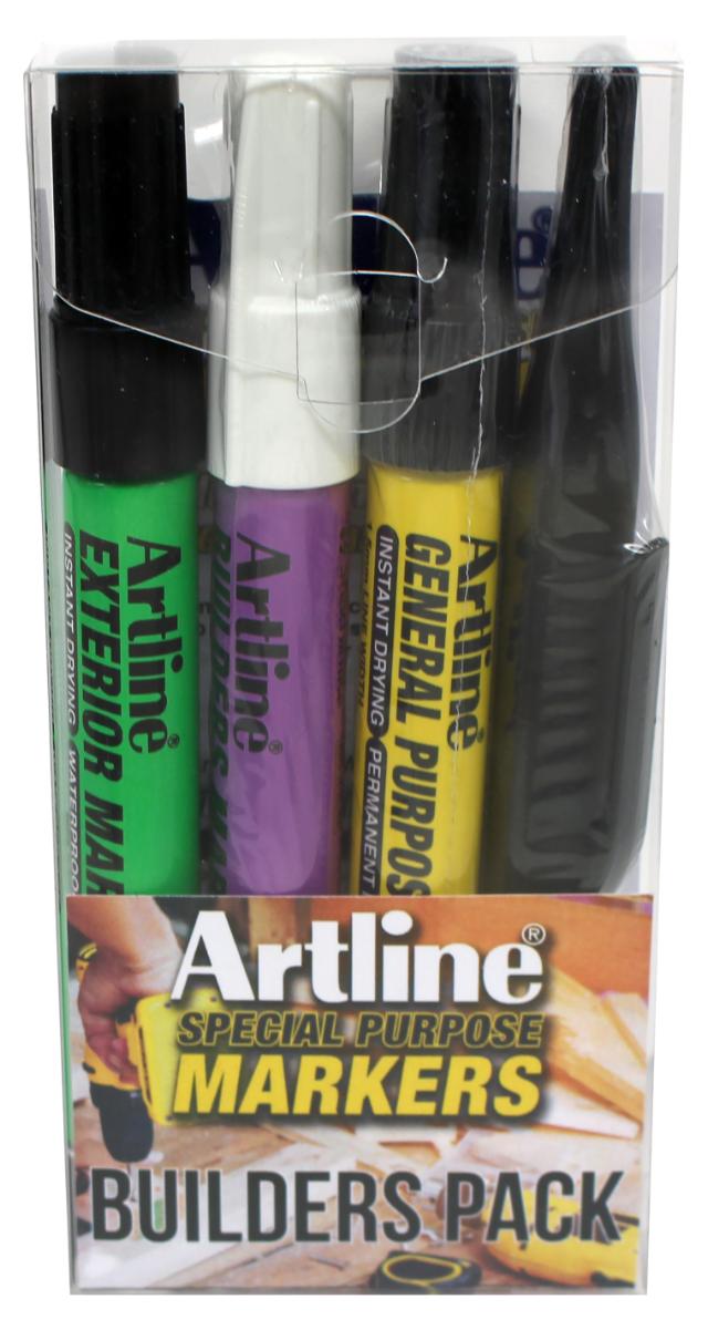 Artline Builders Kit 4-pk