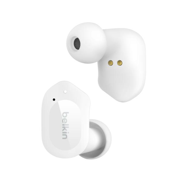 Belkin SOUNDFORM Play True Trådløse Earbuds, Hvite