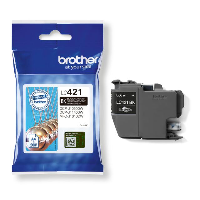 BROTHER 200-page Black ink cartridge