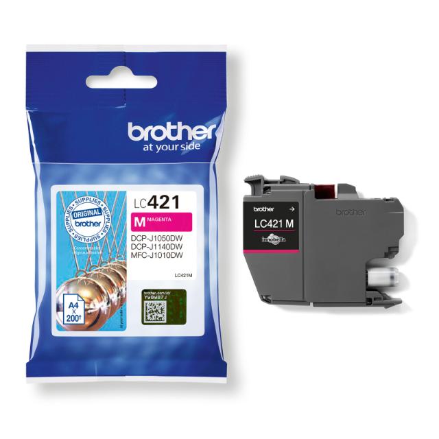 BROTHER 200-page Magenta ink cartridge
