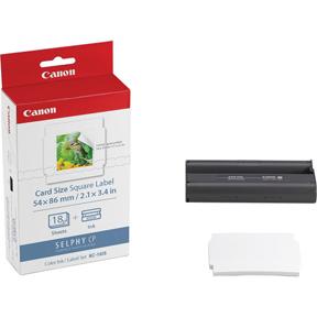 CANON KC-18IS card size, square label