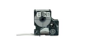 Dymo Teip Rhino 9mmx5,5m Vinyl sort/hvit