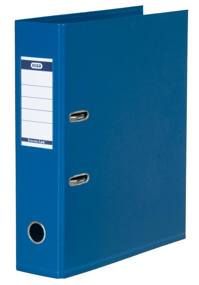 Brevordner Strong-Line A4 80mm Blå
