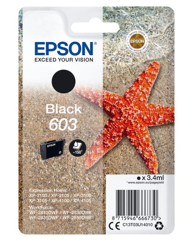 EPSON Singlepack Black 603 Ink