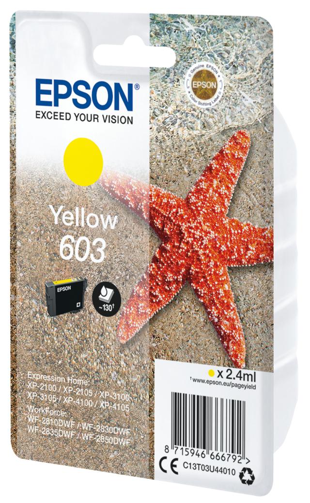 EPSON Singlepack Yellow 603 Ink