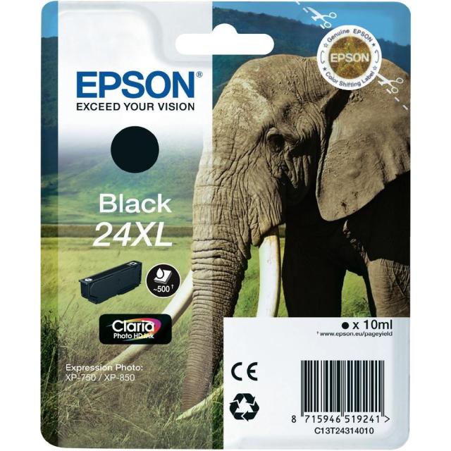 EPSON ink Singlepack Black 24XL