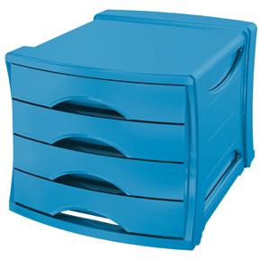 Esselte Skuffkabinett Europost Vivida 4 sk. blå