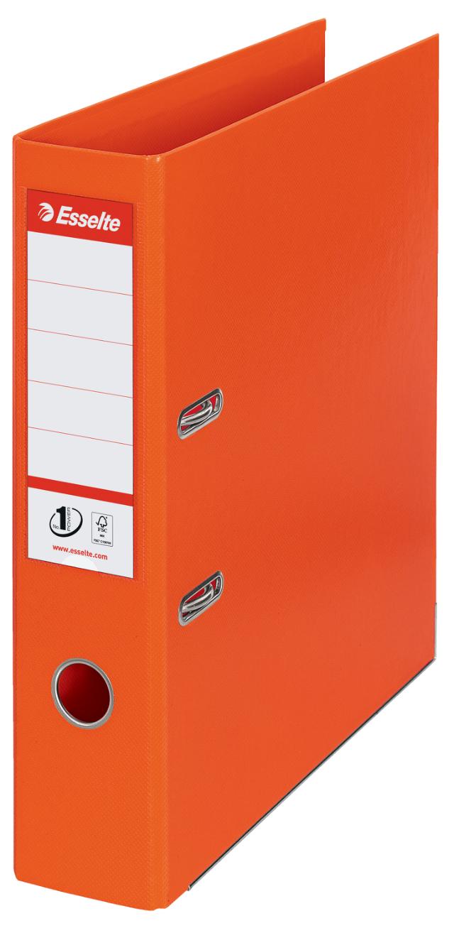 Esselte Brevordner No1 PP A4/75mm orange