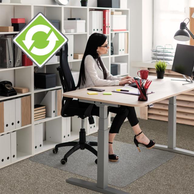 Floortex Ecoline Stolunderlag Rec. 116x200 cm teppe