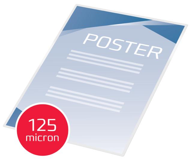 Leitz Lamineringslomme selvkl.A3 125my (100)