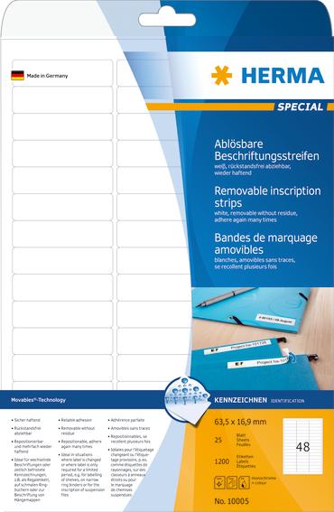 Herma Etiketter Movables 63,5x16,9 (25)
