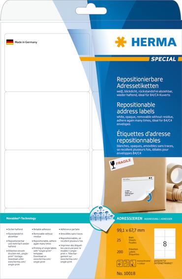 Herma Etiketter Movables 99,1x67,7 (25)