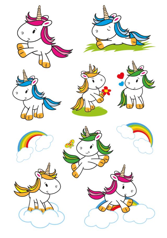 Herma stickers Decor baby unicorn (2)