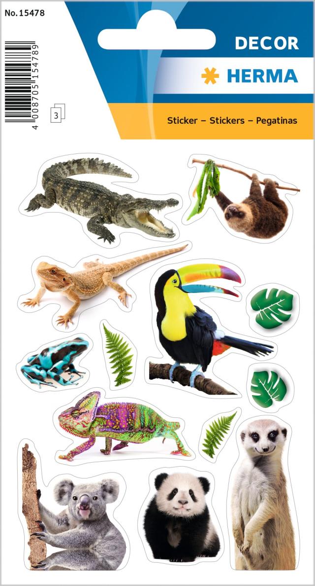 Herma stickers Decor exotic animals (3)