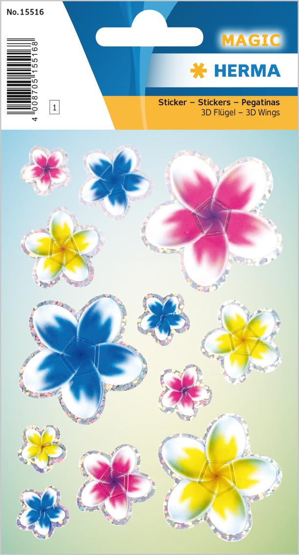 Herma Klistremerker Magic Summer Flowers 3D (1)