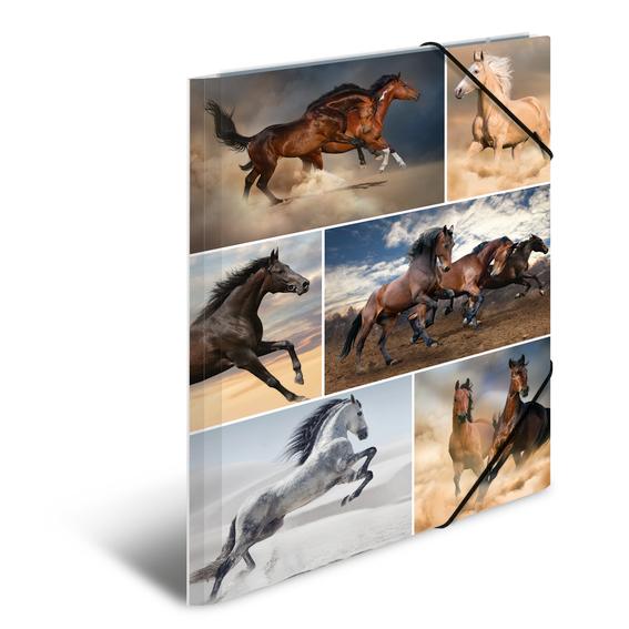 Herma Strikkmappe A4 PP-papp. Hester