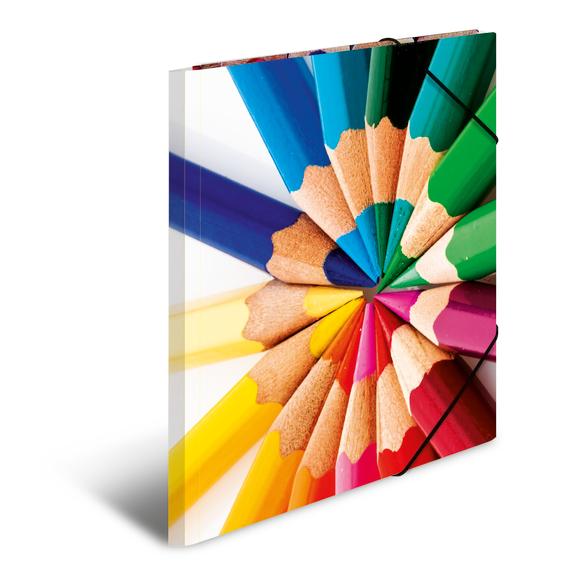 Herma Strikkmappe A4 Fargeblyanter