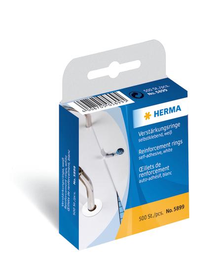 Herma Hullforsterkere Ø12mm hvit (500)