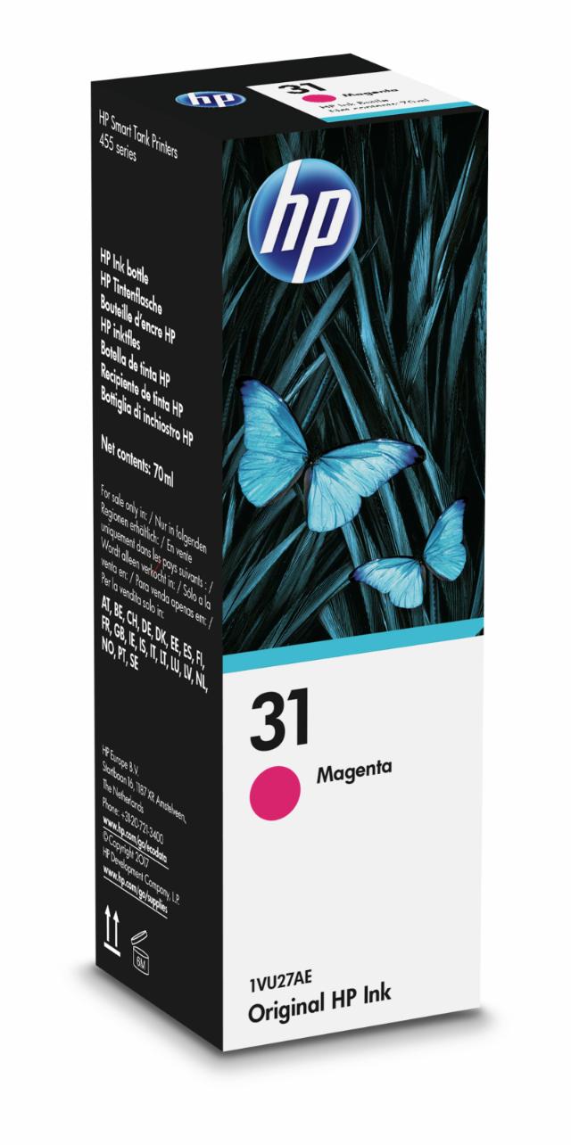 HP 31 Magenta Original Ink Bottle