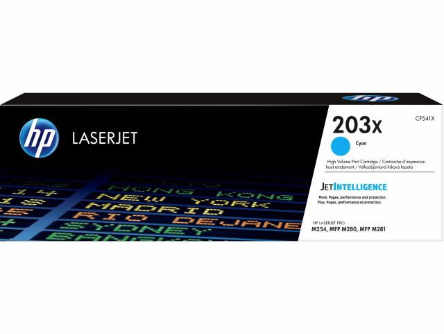HP 203X Original Cyan LaserJet Toner