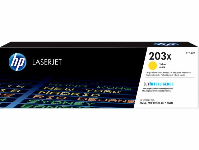 HP 203X Original Yellow LaserJet Toner