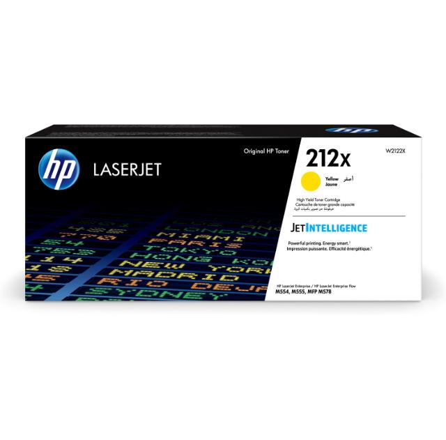 HP 212X High Yield Yellow Original Toner