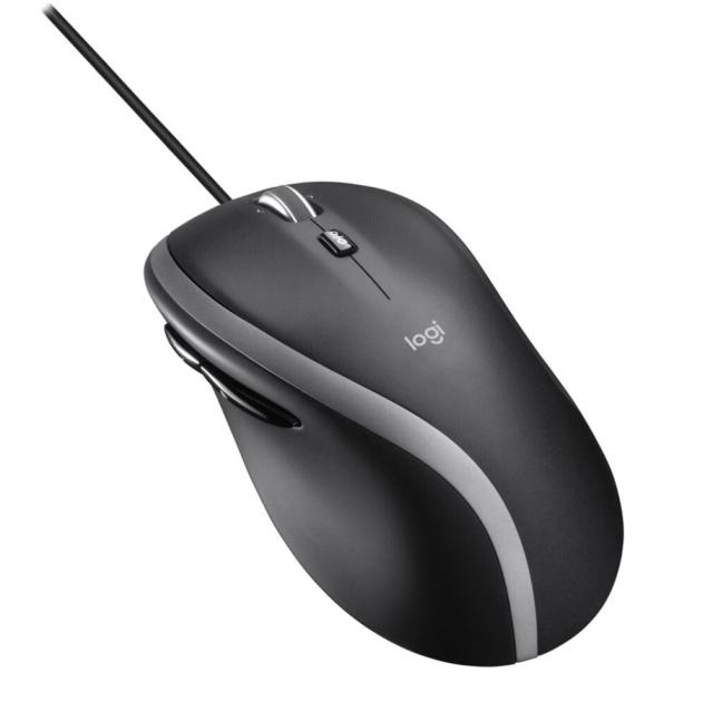 LOGI M500s Corded Mouse Black