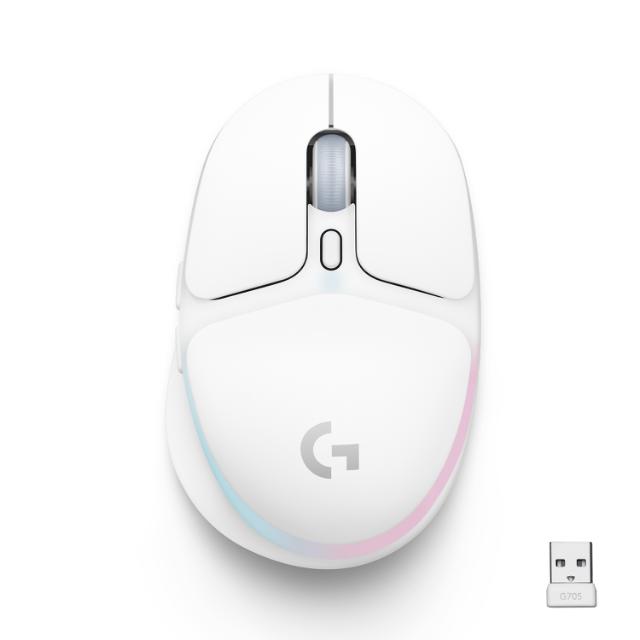 LOGI G705 Wless Gaming Mouse - OFF WHITE